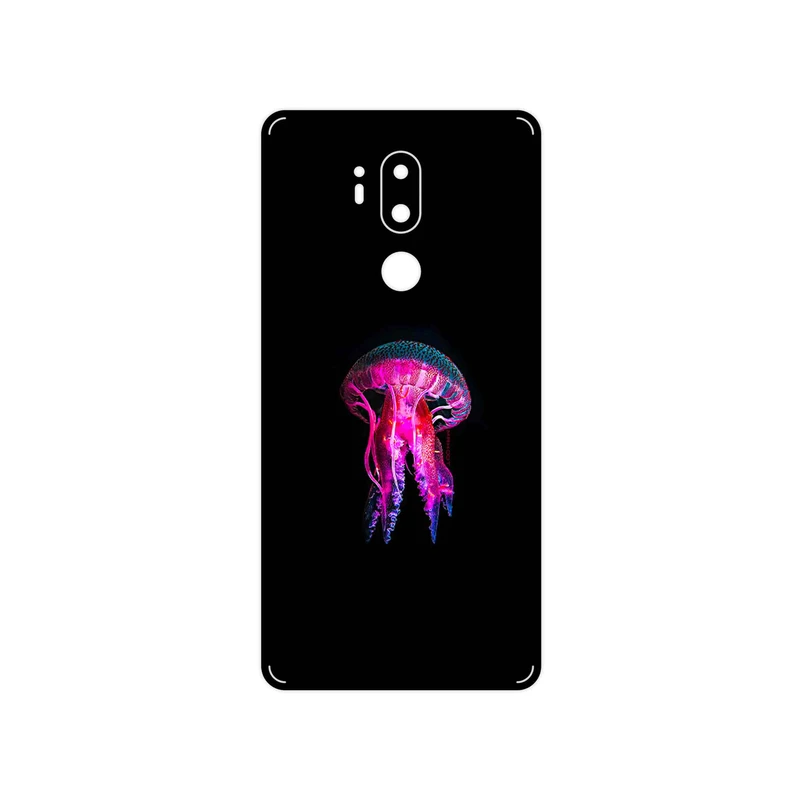 برچسب پوششی ماهوت مدل jellyfish مناسب برای گوشی موبایل ال جی G7 PLUS THINQ