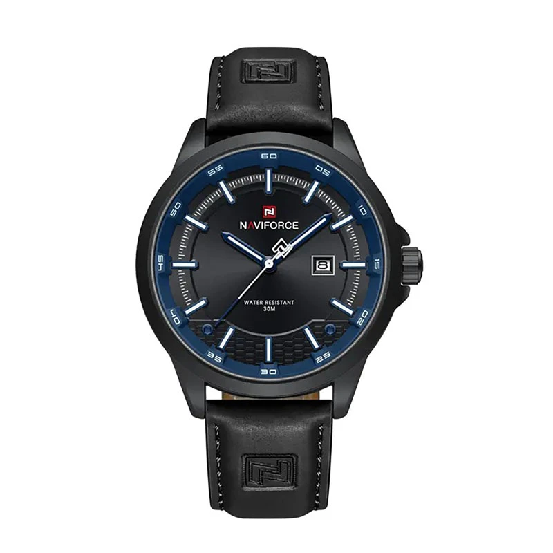 ساعت مچی عقربه‌ای کوارتز مردانه نیوی فورس مدل NF9248-B.BE.B