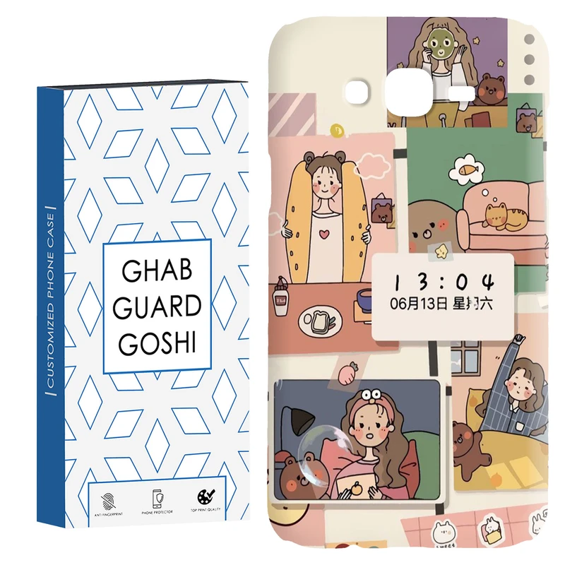 کاور قاب گارد گوشی طرح عروسکی کد Dimo-040 مناسب برای گوشی موبایل سامسونگ Galaxy J7 2015 / J7 core / J700