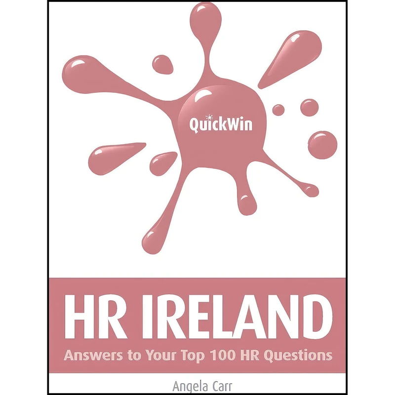 کتاب Quick Win HR Ireland اثر Angela Carr انتشارات Oak Tree Press