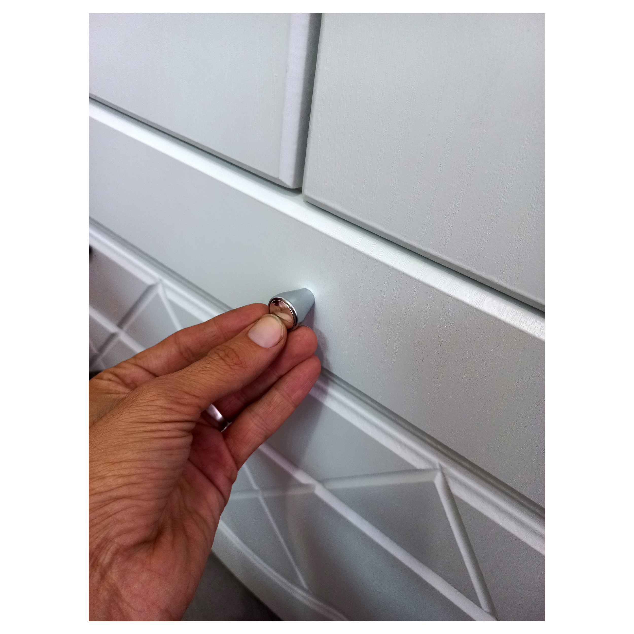 دستگیره کابینت و کمد مدل EW200 بسته 10 عددی