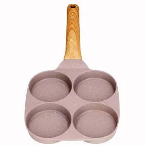 تابه گرانیت مدل پنکیک 4 خانه سایز 19