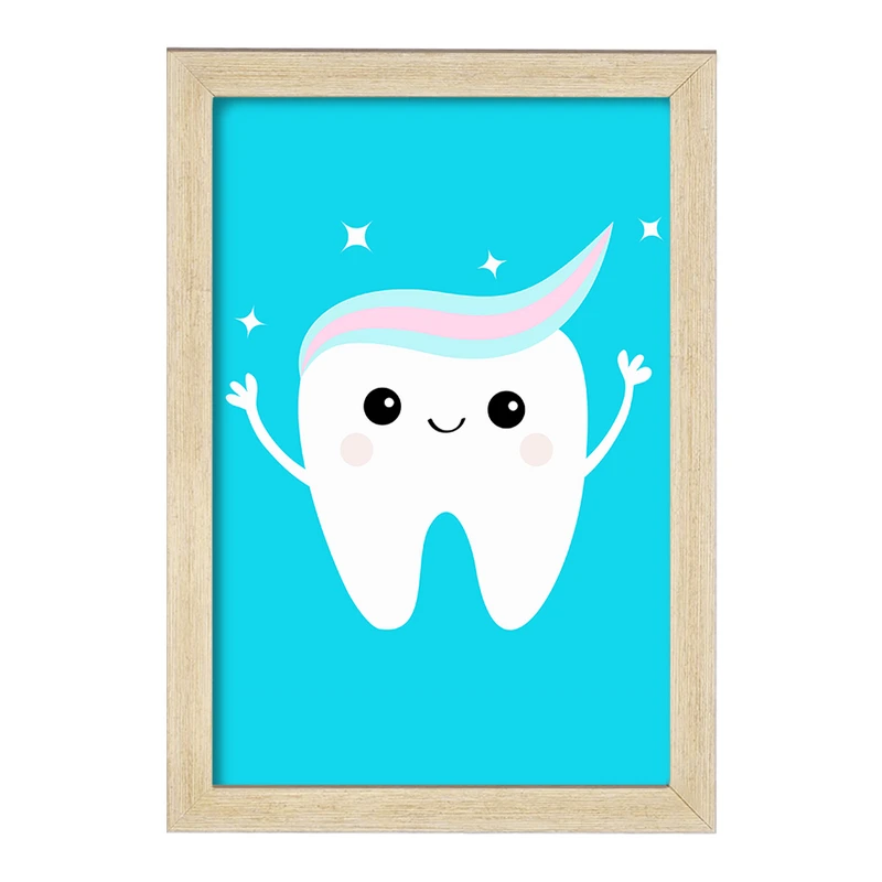 تابلو خندالو مدل دندان و دندان پزشکی کودکانه کد 36736