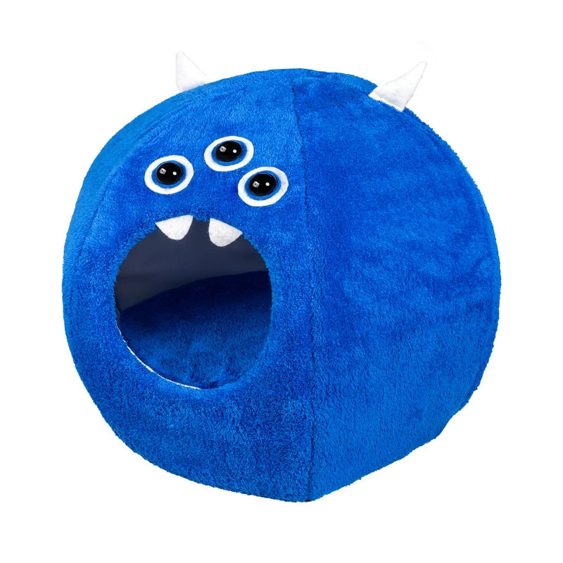 جای خواب سگ و گربه مدل لانه طرح هیولای سه چشم