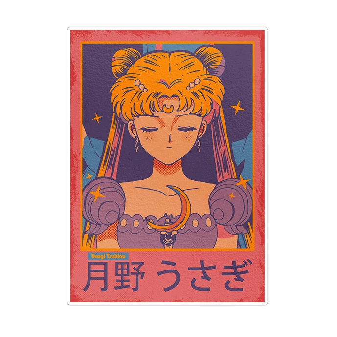 استیکر تزئینی موبایل و تبلت ماسا دیزاین مدل SM041 ANIME