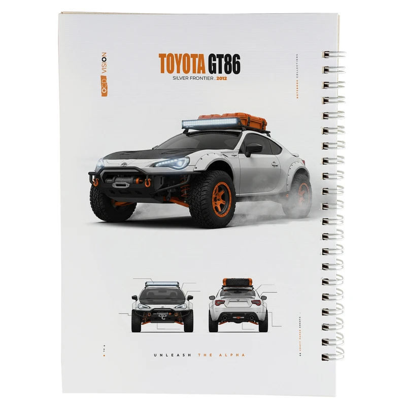 دفتر طراحی 60 برگ مدل ماشین