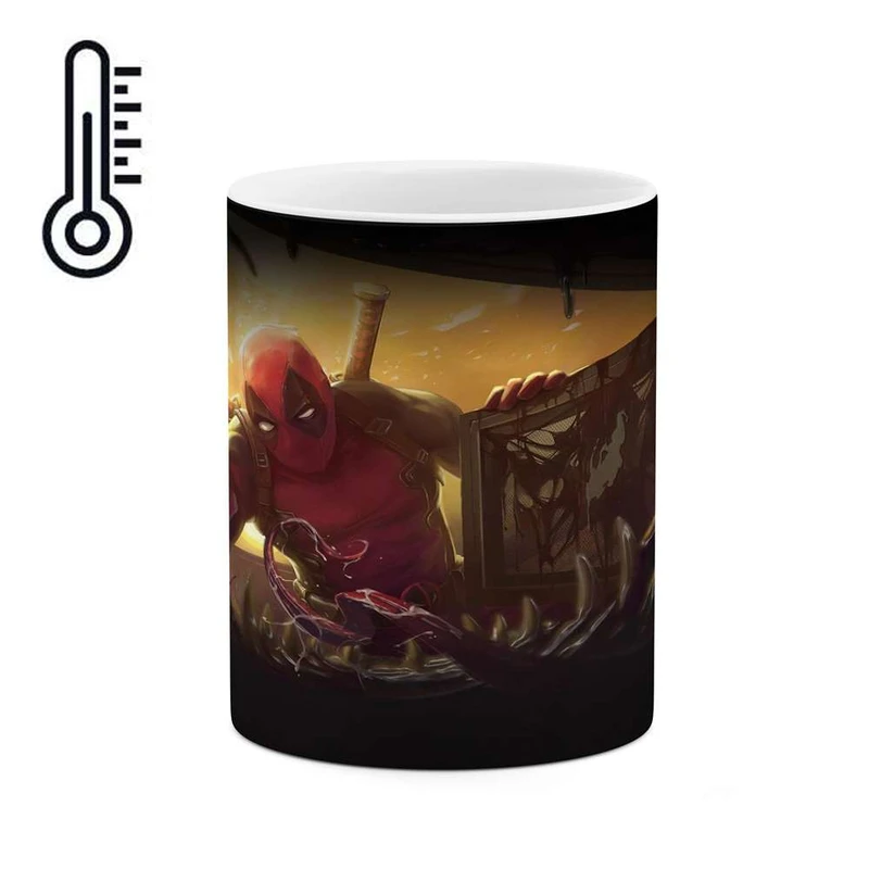 ماگ حرارتی کاکتی مدل اسپایدرمن کد mgh16635