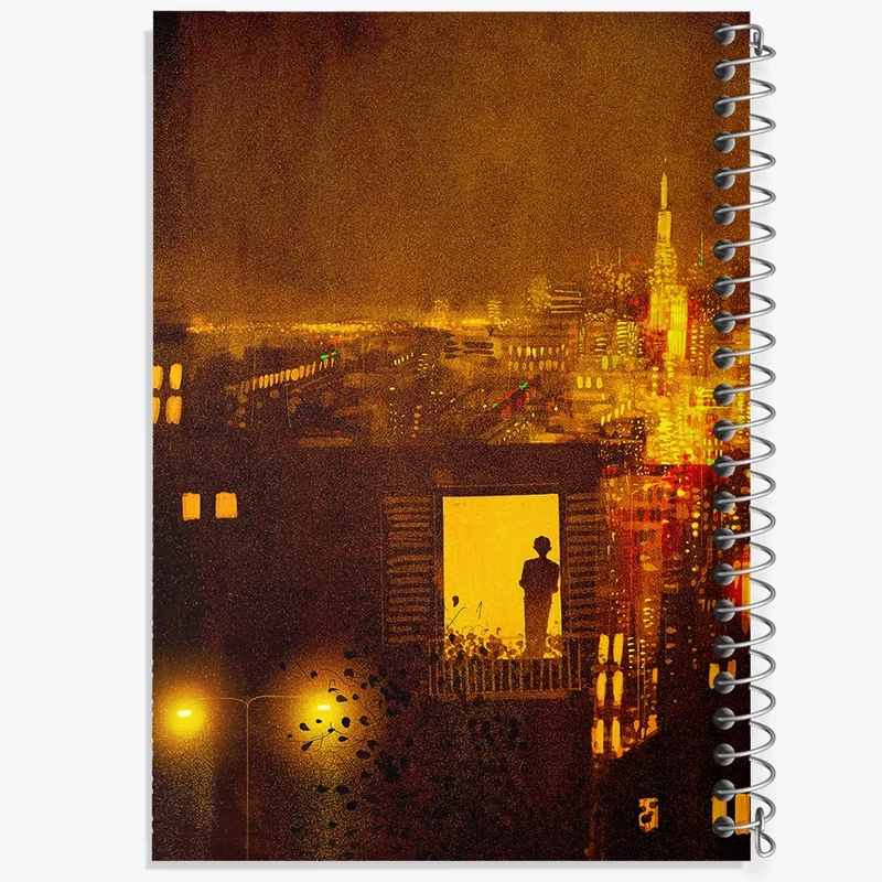 دفتر ژورنال نویسی 50 برگ خندالو مدل نقطه ای طرح انتظار کد F18