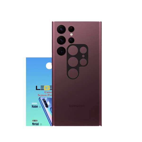 محافظ لنز دوربین مدل LEGEND مناسب برای گوشی موبایل سامسونگ GALAXY S22 ULTRA