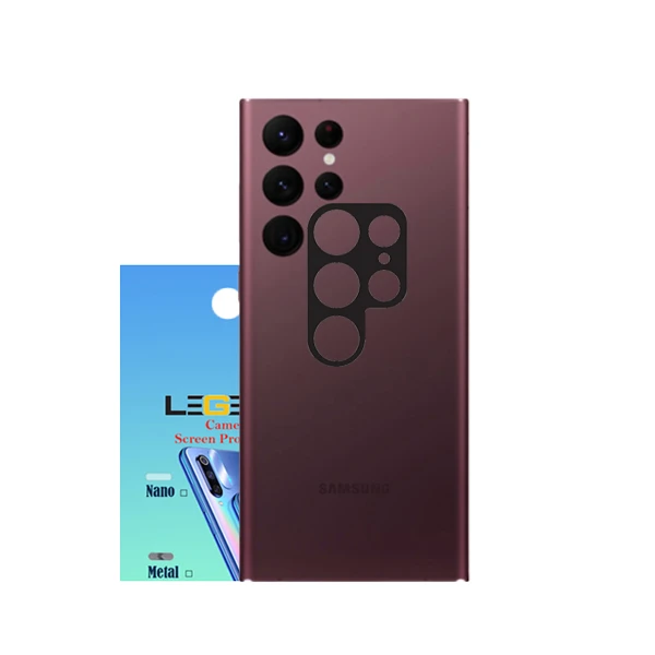 محافظ لنز دوربین مدل LEGEND مناسب برای گوشی موبایل سامسونگ GALAXY S22 ULTRA بسته 40 عددی