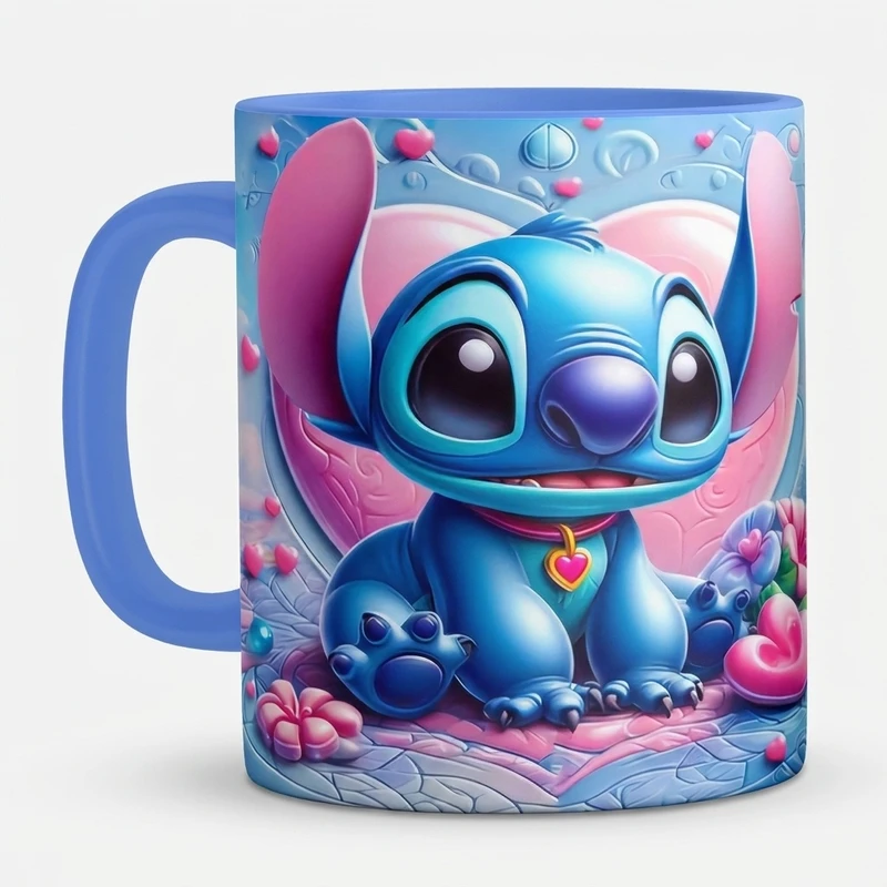 ماگ مدل استیج Stitch دسته رنگی کد 9156