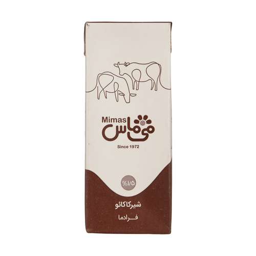 شیر کاکائو کم چرب می ماس - 200 میلی لیتر 