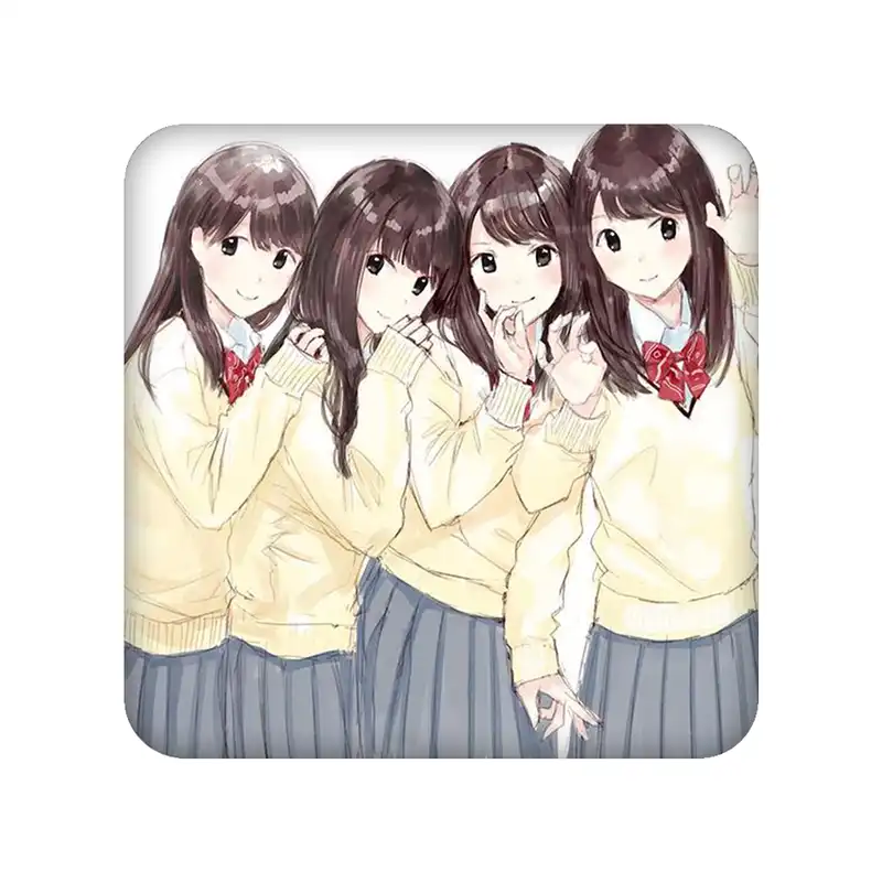 آینه جیبی مدل انیمه کد 2325