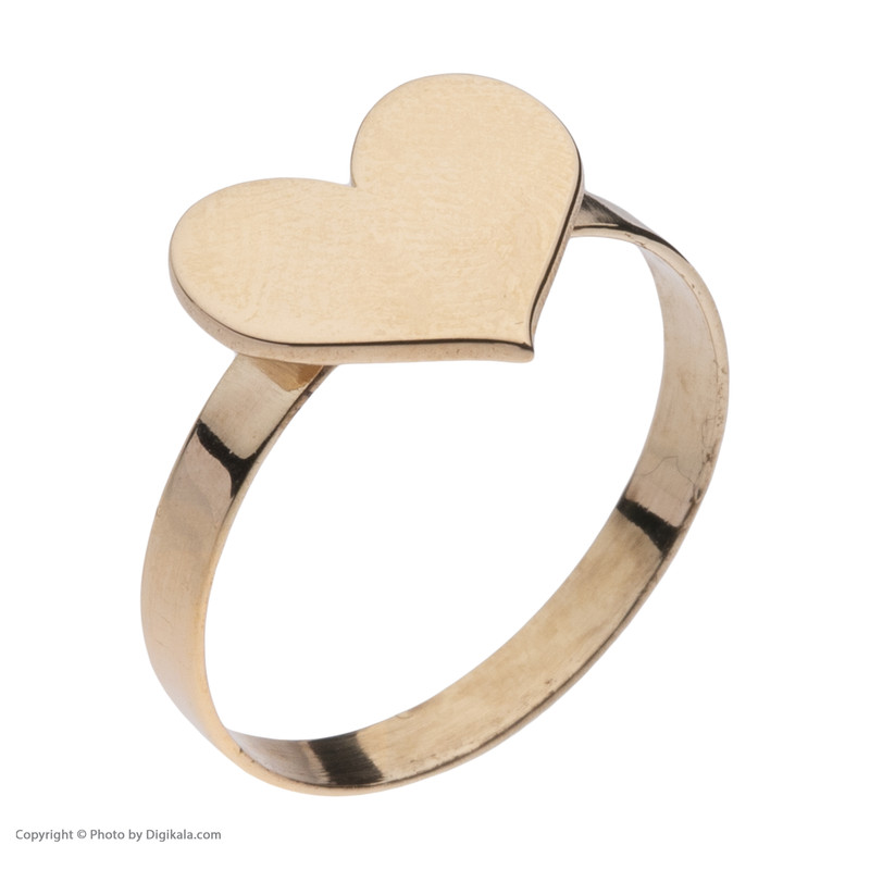 انگشتر طلا 18 عیار زنانه پرسته مدل WR64