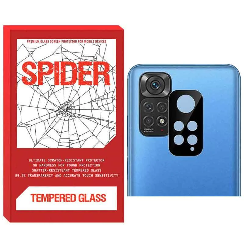 محافظ لنز دوربین اسپایدر مدل LNZ3D-S مناسب برای گوشی موبایل شیائومی Redmi Note 11 4G Global