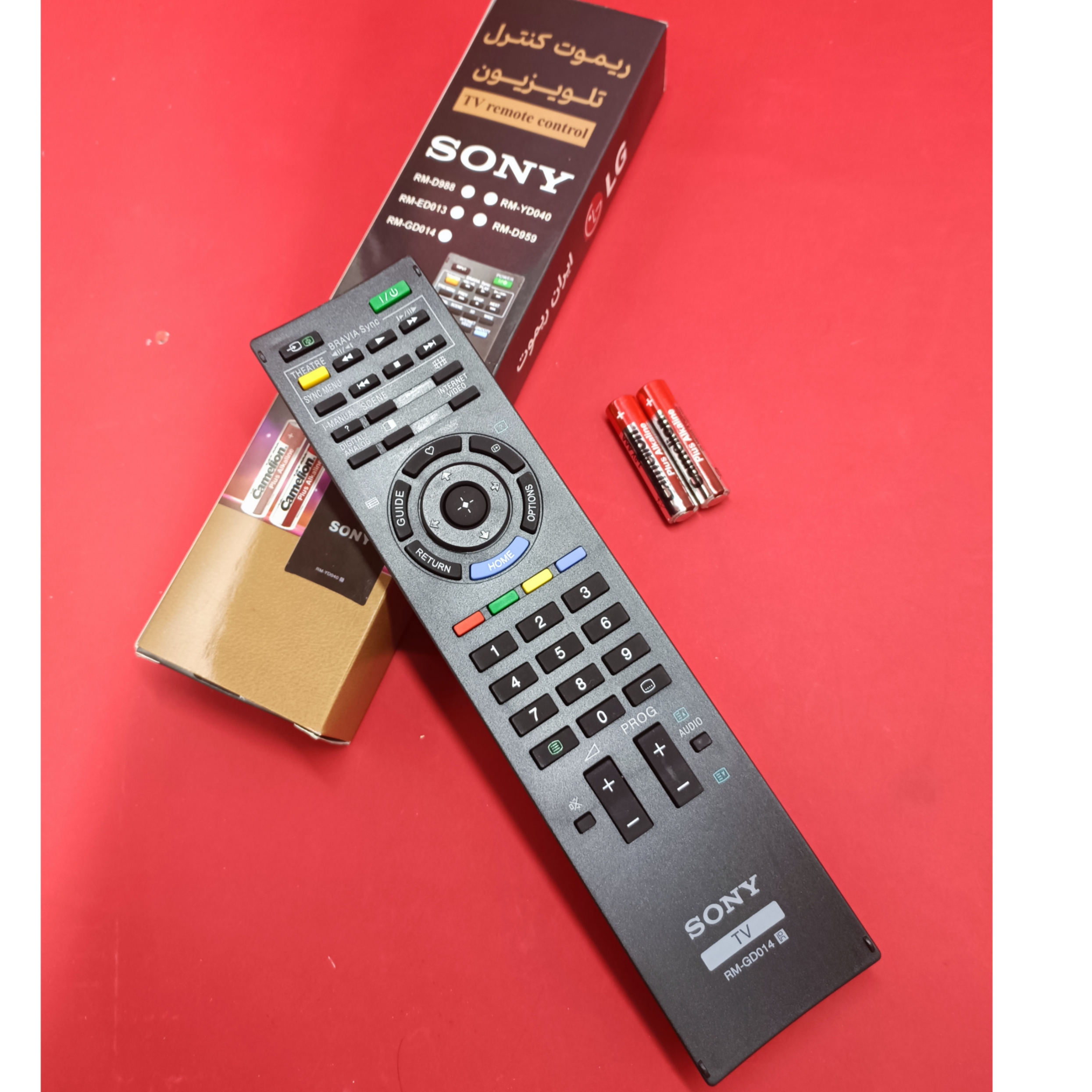 ریموت کنترل تلویزیون  مدل RM-GD014