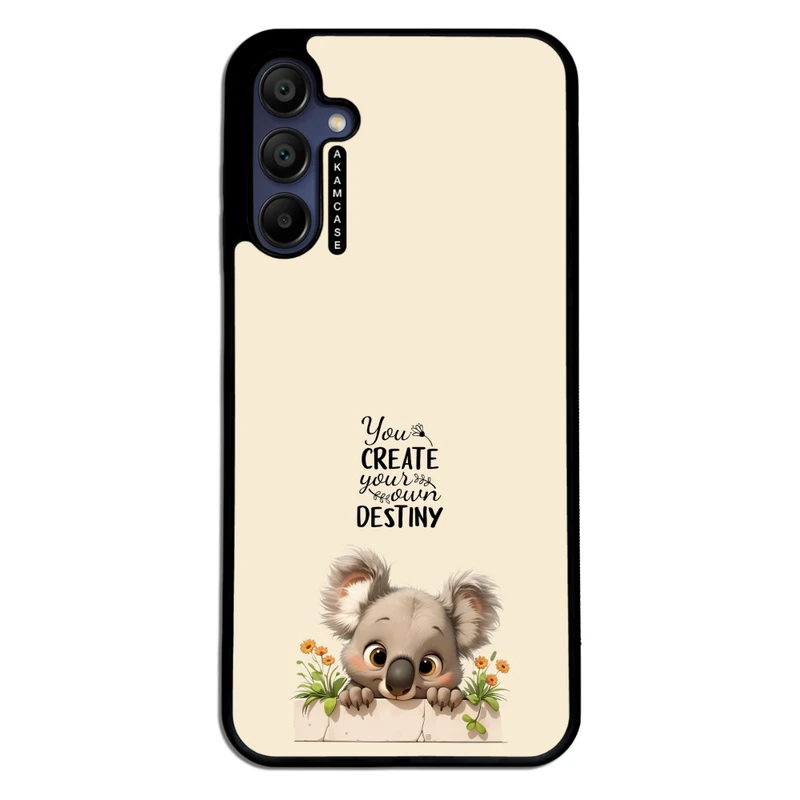 کاور آکام مدل AMC-WSGA15-ANIMALS QOUTES-27 مناسب برای گوشی موبایل سامسونگ Galaxy A15