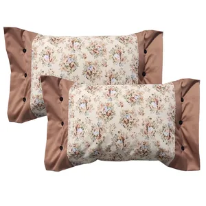 رو بالشی اسپی توره مدل دکمه ای ساوین سایز 50*70 سانتی متر بسته 2 عددی