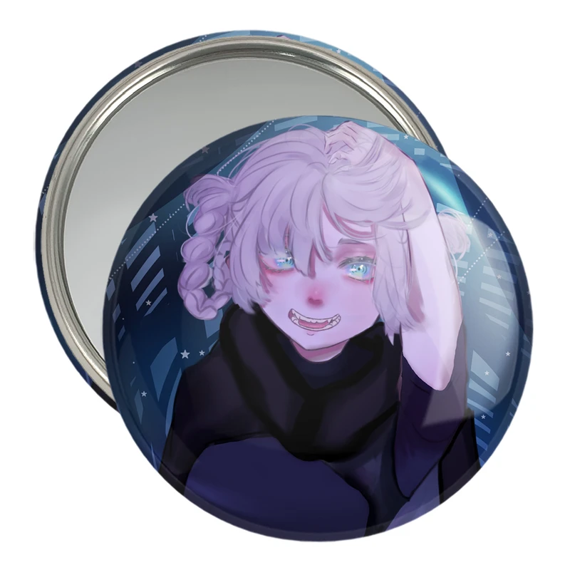 آینه جیبی خندالو مدل نازونا ناناکوسا انیمه کال آف نایت Call of the Night  کد 17816