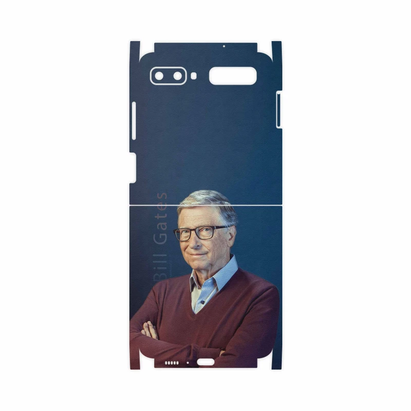 برچسب پوششی ماهوت مدل Bill-Gates-FullSkin مناسب برای گوشی موبایل سامسونگ Galaxy Z Flip