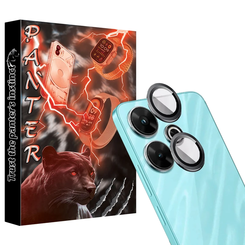 محافظ لنز دوربین پنتر مدل Ring Metal مناسب برای گوشی موبایل شیائومی Redmi 13 5G