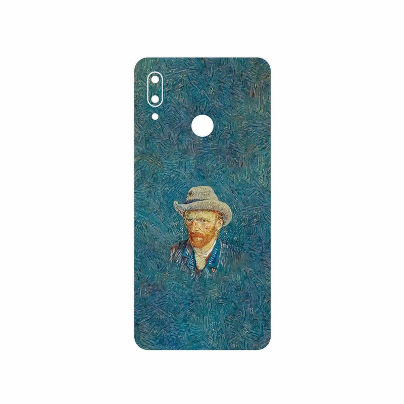 برچسب پوششی ماهوت مدل Self portrait with a gray felt hat مناسب برای گوشی موبایل هوآوی P Smart 2019