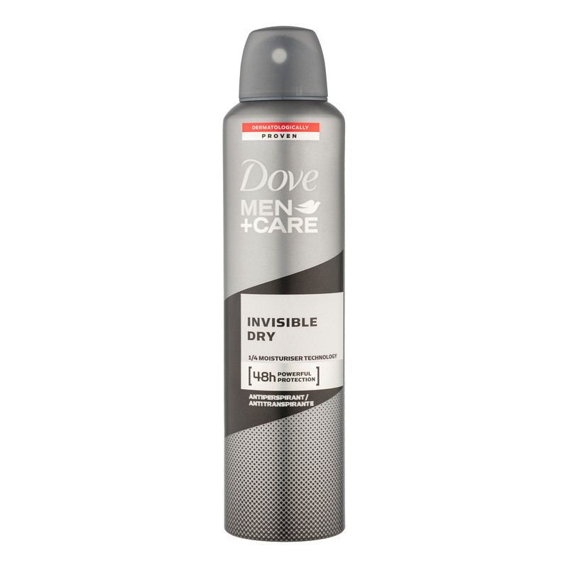 اسپری ضد تعریق مردانه داو مدل Invisible dry حجم 250 میلی لیتر  - ساخت انگلیس اورجینال