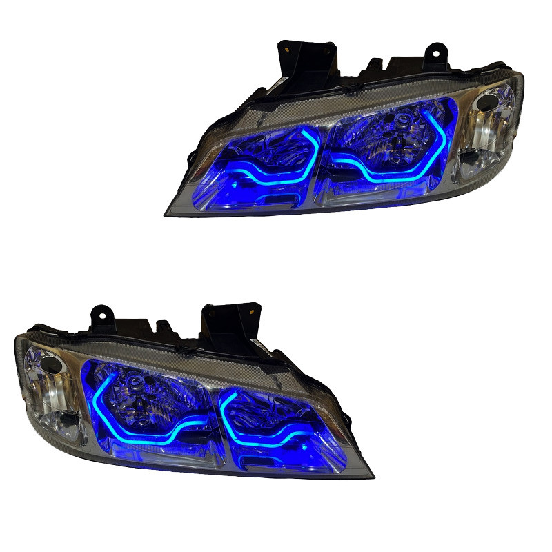 چراغ جلو خودرو گروه پژوهش صنعت مدرن مدل 3D-I8 فولکالر مناسب برای پژو پارس بسته دو عددی