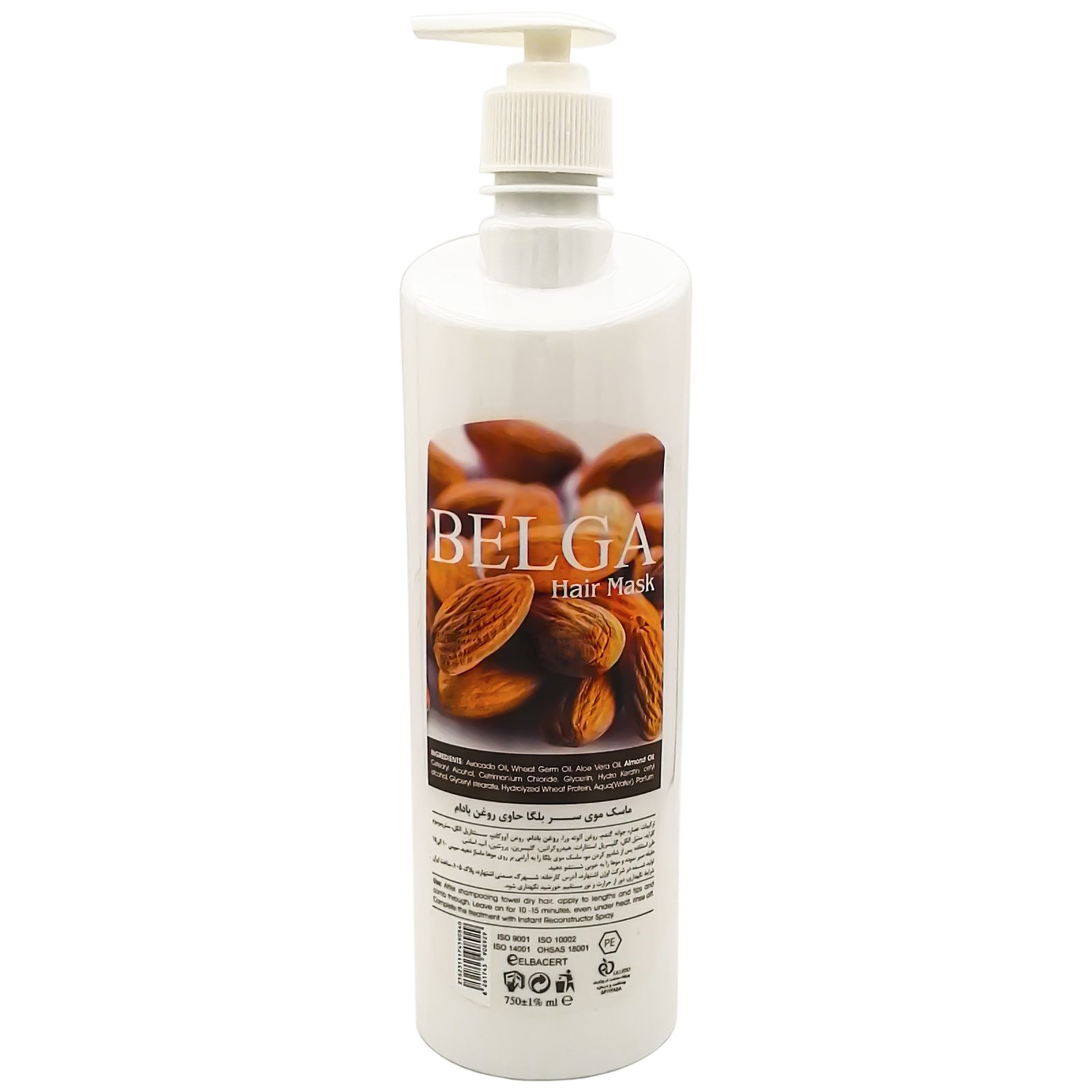 ماسک مو بلگا مدل Almond حجم 750 میلی لیتر -  - 1