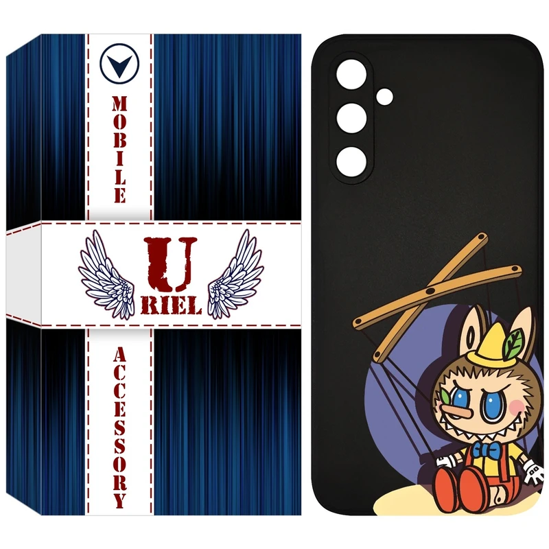 کاور یوریل مدل KSH کد 108 طرح عروسک لبوبو مناسب برای گوشی موبایل سامسونگ Galaxy A34