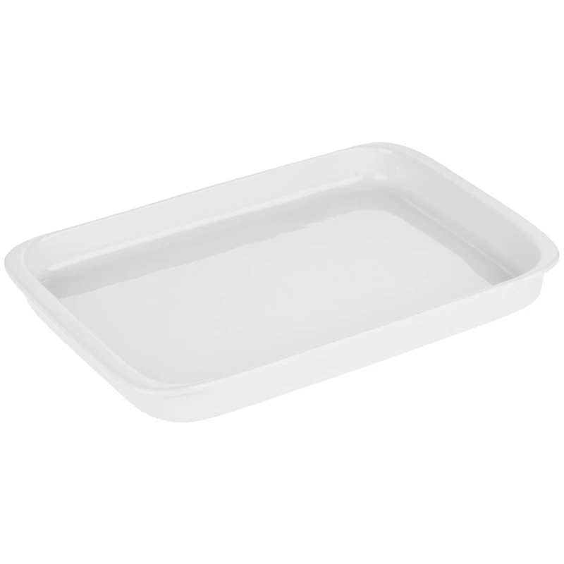 ظرف سرو چینی زرین ایران سری هما کلاس مدل White درجه عالی