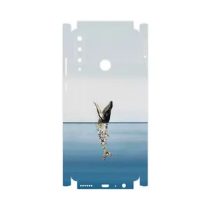 MAHOOT Collage of Sea Trash-FullSkin Cover Sticker for Huawei Y6p