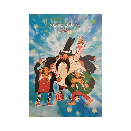 دفتر شطرنجی 30 برگ مدل کارتونی کد 55