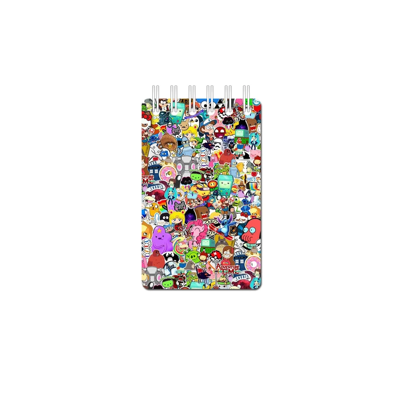 دفترچه یادداشت 50 برگ مدل Mix کد 850