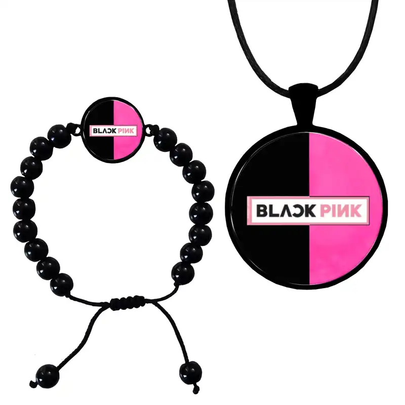 نیم ست مدل گروه موسیقی بلک پینک 420