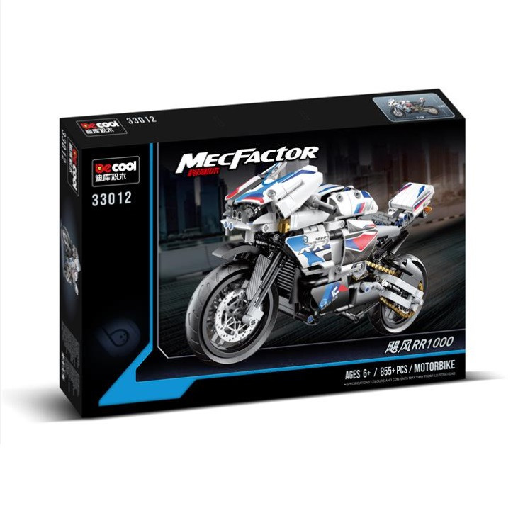 ساختنی دکول مدل تکنیک موتور هاریکین M1000 RR کد 33012