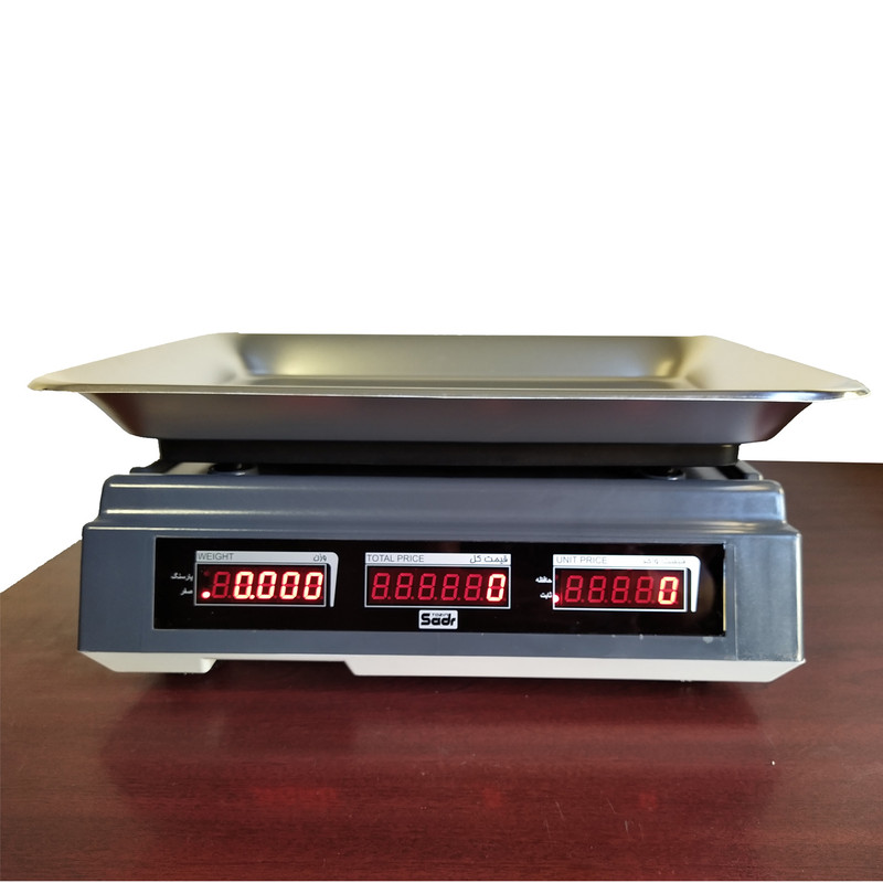 ترازو فروشگاهی توزین صدر مدل DS 7003 1