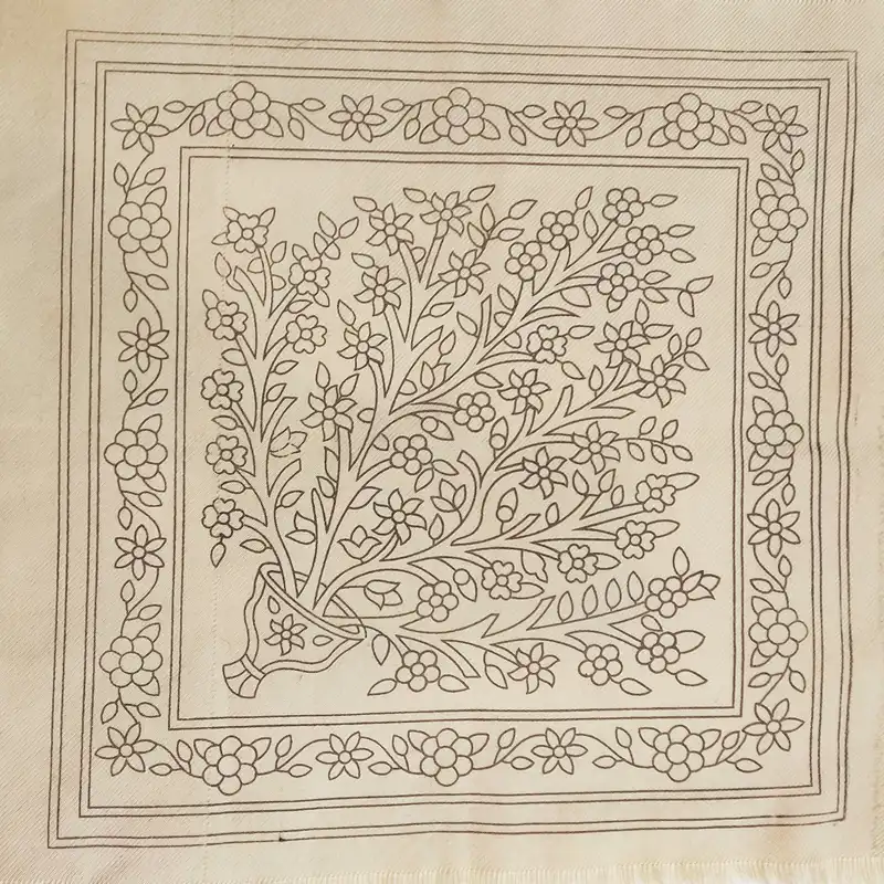 نقشه پته مدل درخت زندگی کد008