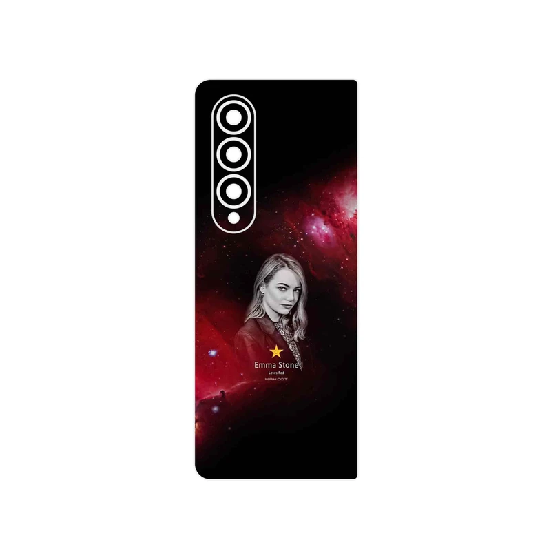 برچسب پوششی ماهوت مدل Emma Stone مناسب برای گوشی موبایل سامسونگ Galaxy Z Fold4