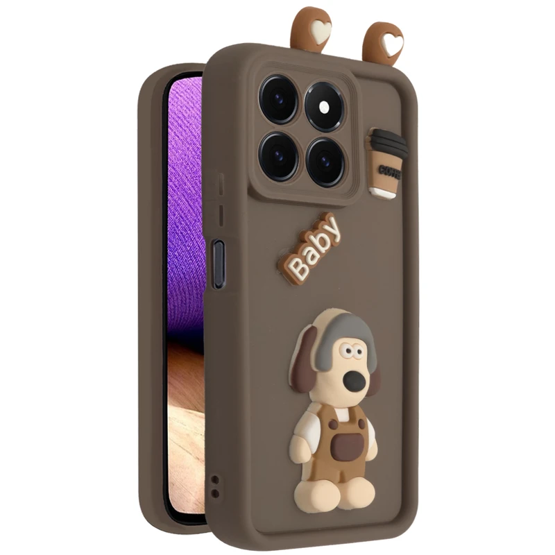 کاور مدل KittyDog مناسب برای گوشی موبایل آنر X8A