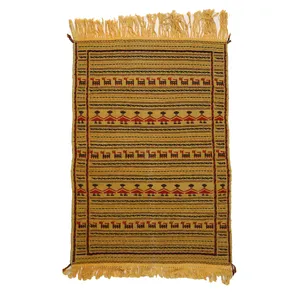گلیم دستبافت یک و نیم متری مدل کلات کد 4030560