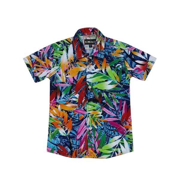  پیراهن آستین کوتاه یقه برگردان پسرانه مدل FRD-548