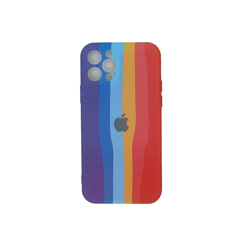 کاور مدل سیلیکونی طرح آبرنگی کد07مناسب برای گوشی موبایل اپل iphone 12 pro 