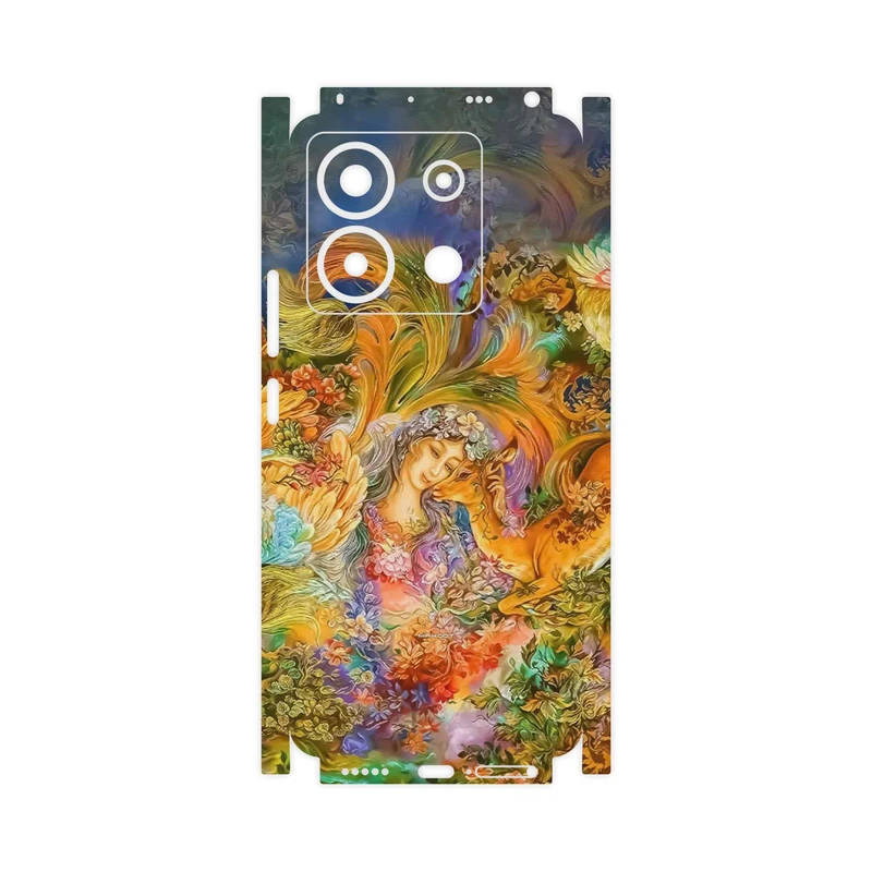 برچسب پوششی ماهوت مدل Persian miniature 3-FullSkin مناسب برای گوشی موبایل شیائومی Poco X6
