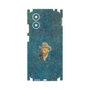 MAHOOT Self portrait with a gray felt hat-FullSkin Cover Sticker for Motorola Moto G04s
