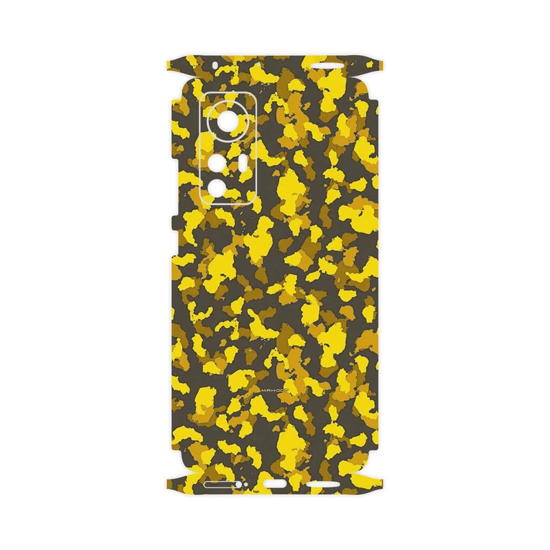 برچسب پوششی ماهوت مدل Yellow Infantry Army-FullSkin مناسب برای گوشی موبایل شیائومی 12X