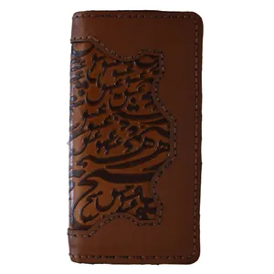کیف پول چرمی مدل عشق و هیچ