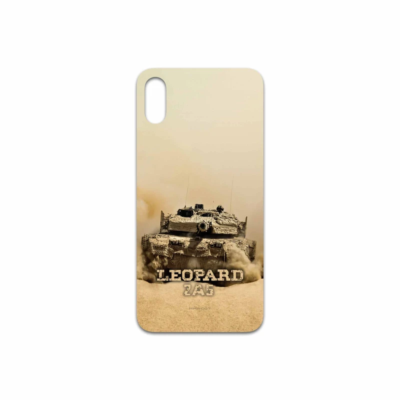 برچسب پوششی ماهوت مدل Leopard 2A5 tank مناسب برای گوشی موبایل اپل iPhone XS
