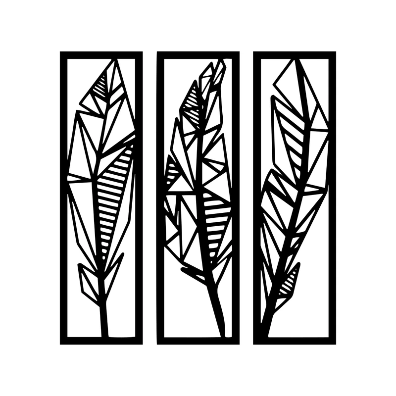 استیکر ناویا طرح پر مجموعه 3 عددی