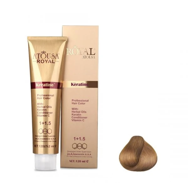 رنگ مو آتوسا رویال شماره 6.853 حجم 120 میلی لیتر رنگ گردویی